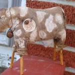 Extreme Primitive Cow Doll -shelf Sitter Or Tuck -..