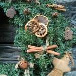 Christmas Wreath - Gingerbread Men -22 In Pine..