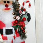 Traditional Santa Art Doll - Wall Hanging - Tuck -..
