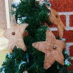 Primitive Star Ornament - Vintage Fabric And Rusty..